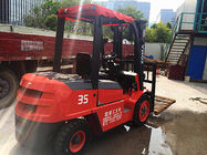 Counterbalance 4WD 3.5 Ton Diesel Forklift Truck Material Handling Equipment